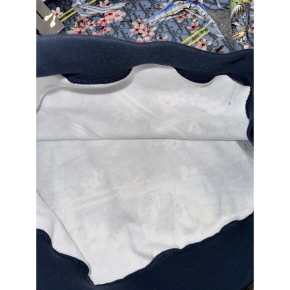 Dior x Sorayama Kim Jones Dinosaur Cherry Blossom Oblique Logo Hoodie M Medium - Picture 13 of 16